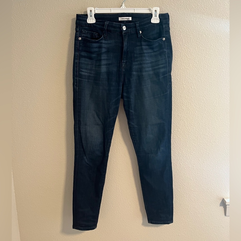 Good American Good Waist high rise skinny jeans size 28